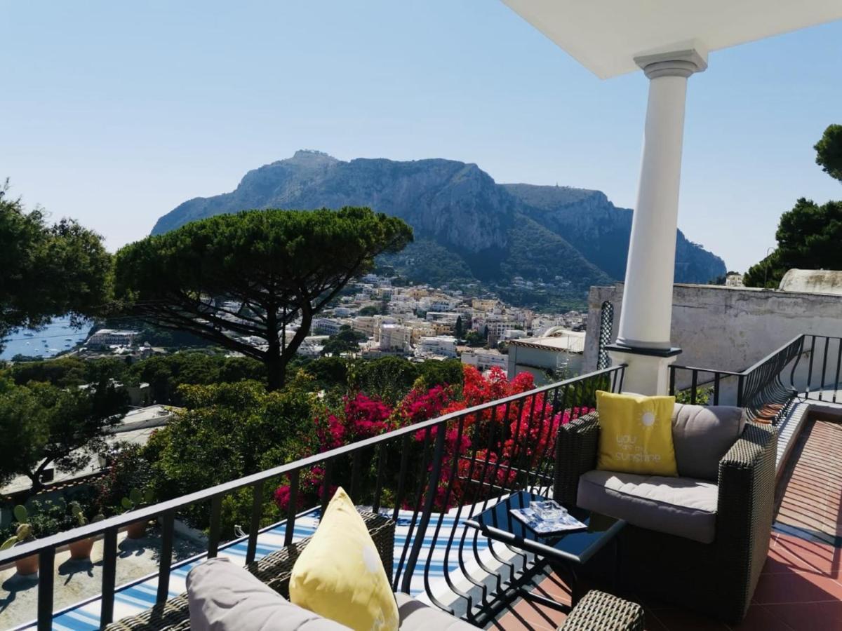 Capri Sea View Villa Экстерьер фото